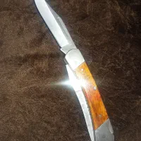 چاقوی ضامن دار بادوتیغه ضدزنگ