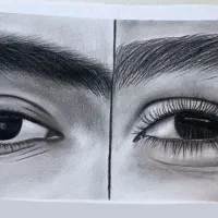 طراحی چهره ،نقاشی چهره|تابلو، نقاشی، عکس|گنبد کاووس, |دیوار