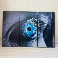 تابلو سه تیکه چوبی جنس خوب شیک ورق بزن