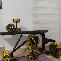 دمبل و هالتر بتنی|تجهیزات ورزشی|کرمانشاه, |دیوار