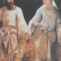 تابلو نقاشی هخامنشی|تابلو، نقاشی، عکس|اهواز, شهرک دانشگاه|دیوار