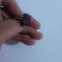 انگشتر نقره نگین عقیق اصل