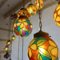 لوستر 10 شعله خاص ، یونیک ، دست ساز و نایاب|لوستر و چراغ آویز|ساری, |دیوار