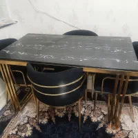 میز استیل نهار خوری