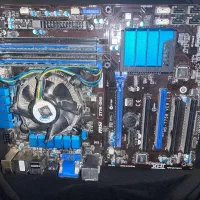 مادربوردZ77Gaming+سی پی یو+ رم (ddr3)