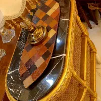 رومیزی چرم دست دوز