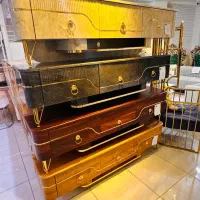 میز تلویزیون شیشه خور،زرکالا اقساطی1|میز تلویزیون|یاسوج, |دیوار