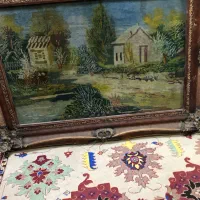 تابلو منظره دستبافت