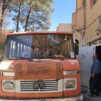 مینی بوس کولر دار۱۹ نفره آماده همکاری