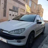 پژو ۲۰۶سفید مدل۸۹