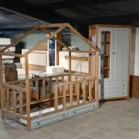 تخت کلبه منتسوری کامل