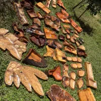 کارگاه تولیدی محصولات چوبی|ظروف سرو و پذیرایی|چمستان, |دیوار