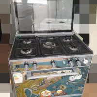 گازپنج شعله طرح فر کاملاسالم بدون زنگ زدگی