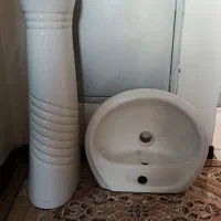 ۲عدد.پایه وسنگ روشور،دستشویی