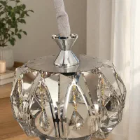 لوستر خورشیدی نقره ای
