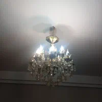 لوستر برنز ، شمعدان برنز ، تلفن برنز