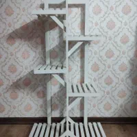 جا گلدانی و قفسه (حصیری و ام دی اف سبک)|صنایع دستی و سایر لوازم تزئینی|مشهد, هنرستان|دیوار