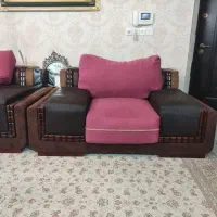 مبل هشت نفره چوب مالزی