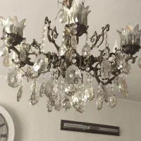 لوستر برنز شش شاخه