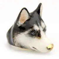 انگشتر هاسکی میناکاری شده وارداتی