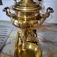 فروش سماور ذغالی برنجی قدیمی