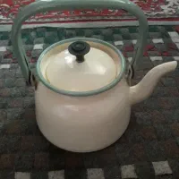 کتری لعابی قدیمی|کلکسیون اشیاء عتیقه|شهرضا, |دیوار