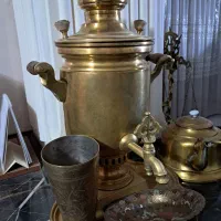 سماور طلایی قدیمی