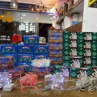 ریسه سوزنی ۷ رنگ و مهتابی ۱۰ متری