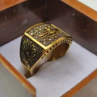 انگشتر استیل و رز گلد