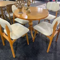 ناهار خوری صندلی های پشت پارچه