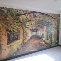 فروش واجرای کاغذدیواری .اجرای نم گیر به قیمت عمده