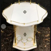 میزبار پذیرایی چرخ دار ( کنار سالنی )