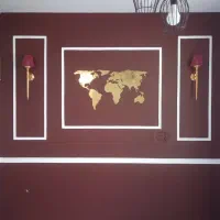 نقاشی ساختمان.نقاش ساختمانی.نقاش ساختمان.قاب گچی|خدمات پیشه و مهارت|مشهد, وکیل‌آباد|دیوار