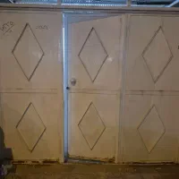 درب حیاط ۳ لنگه