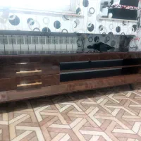 میز تی وی چوبی مدل کارن ضد خش ۶۰ اینچ نو