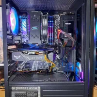 کیس کامل نسل ۹ گیمینگ همراه مانیتور ساسونگ