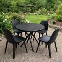 صندلی پلاستیکی باغی غذاخوری کافه مدل روشا۱۳۶