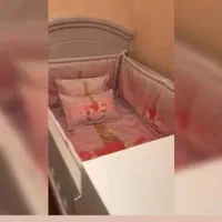 ست رو تختی و روبالشتی نوزادی با فرش و‌پادری ست|سرویس روتختی|بندرعباس, |دیوار