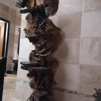 دکوری. جای پیک از جنس چوب