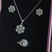 ست نقره ی بسیا زیبا