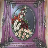 تابلو گل چینی