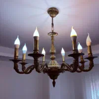 لوستر و دیوار کوب