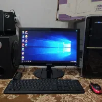 کامپیوتر ddr3 رم 8 هارد 1 ترابایت مانیتور 19 LED