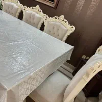 مبل هفت نفره ومیز ناهارخوری ده نفره|مبلمان خانگی و میز عسلی|رشت, بلوار گیلان|دیوار