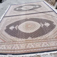 جفت ۶متری زمینه سرمه ای ۱۳متن با بهترین نخ|فرش|تهران, جنت‌آباد جنوبی|دیوار