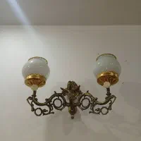 چراغ (لوستر) دیواری برنز نو.|لوستر و چراغ آویز|دورود, |دیوار