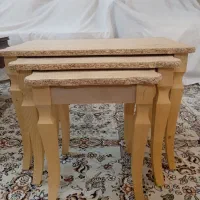میز جلو مبلی توهم رو کوچک(خام بدون رنگ)