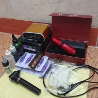 دستگاه تتو همراه لوازم|آرایشی، بهداشتی، درمانی|قائمشهر, |دیوار