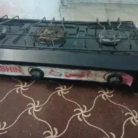 گاز سه شعله رومیزی و کباب پز