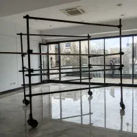 داربست فلزی چهارپایه چرخدار(تخته رایگان)